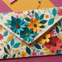 Envelope and Gift Wrap Craft Ideas