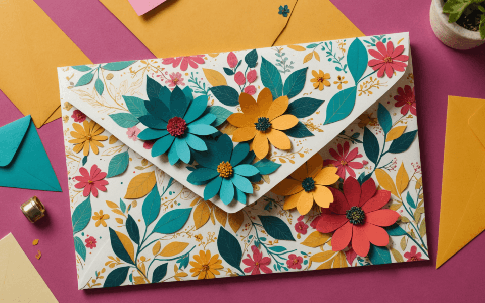 Envelope and Gift Wrap Craft Ideas