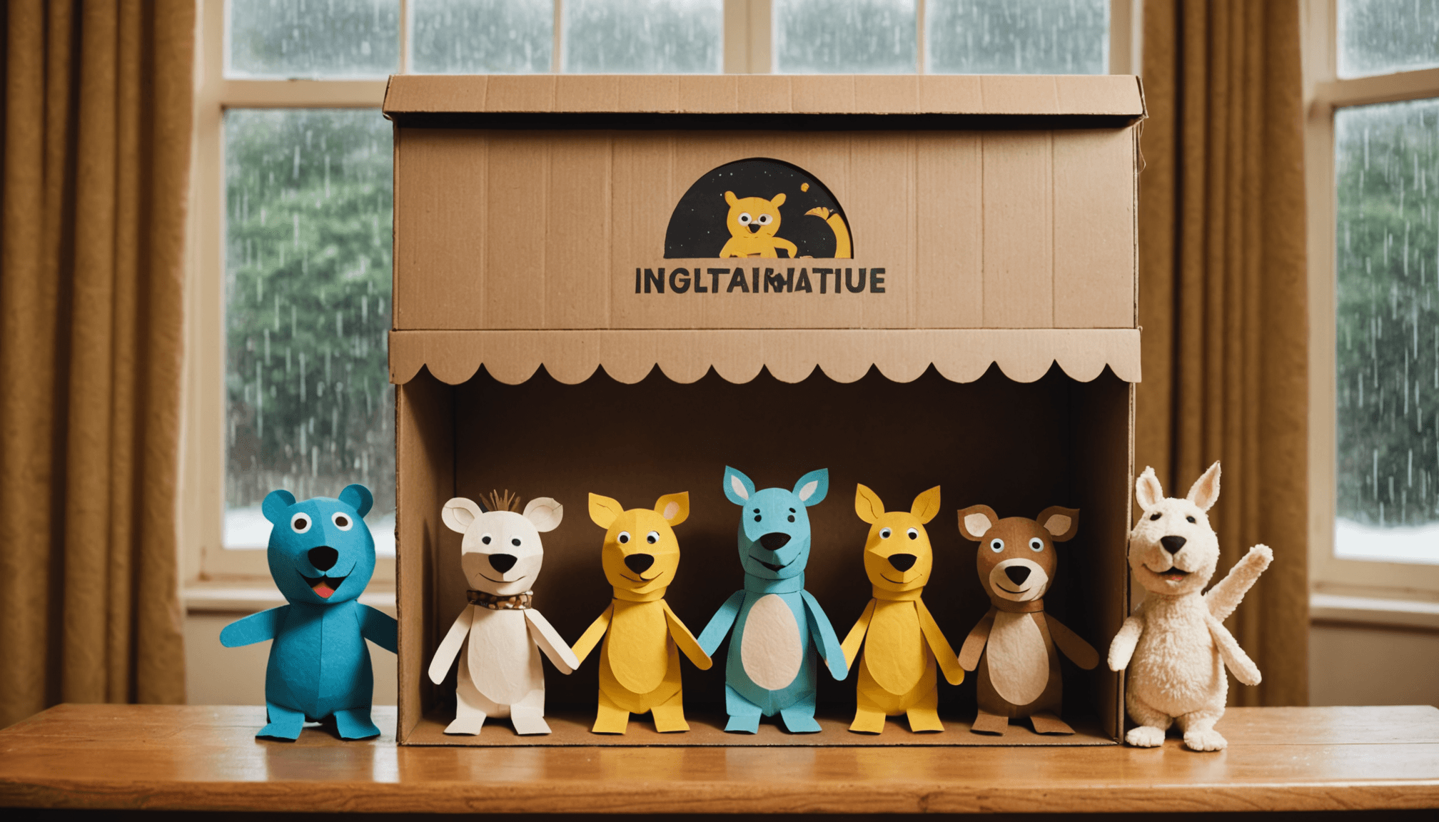 Rainy Day Arts and Crafts for Kids