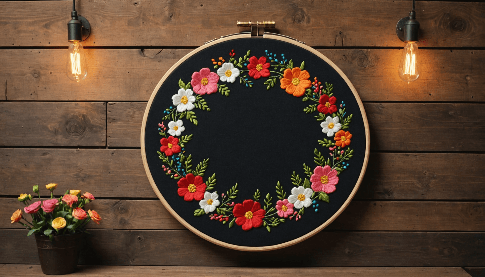 Creative Embroidery Hoop Projects